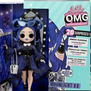 LOL Surprise OMG Moonlight B.B. Fashion Doll - Dress Up Set with 20 Surprises